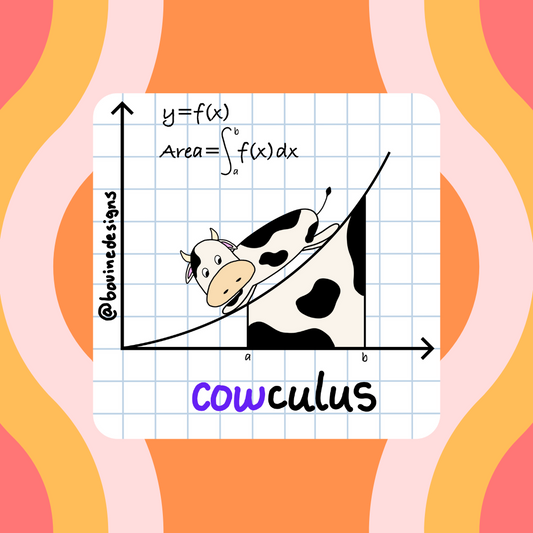 Cowculus Sticker