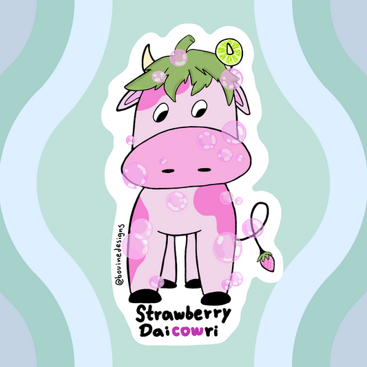Strawberry Daicowri Sticker